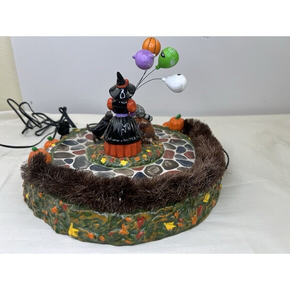DEPT 56 BOBBING FOR APPLES Halloween Festival Spooky Village Accessories in Box - Picture 7 of 14